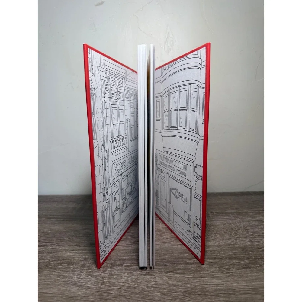 Bob's Burgers Burger Book Real Recipes for Joke Burgers Hardcover